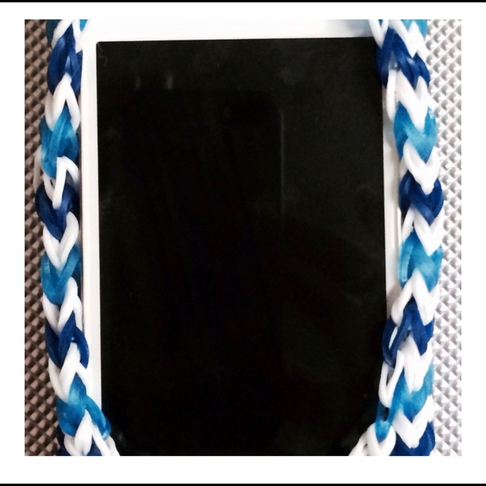 Rainbow loom phone case